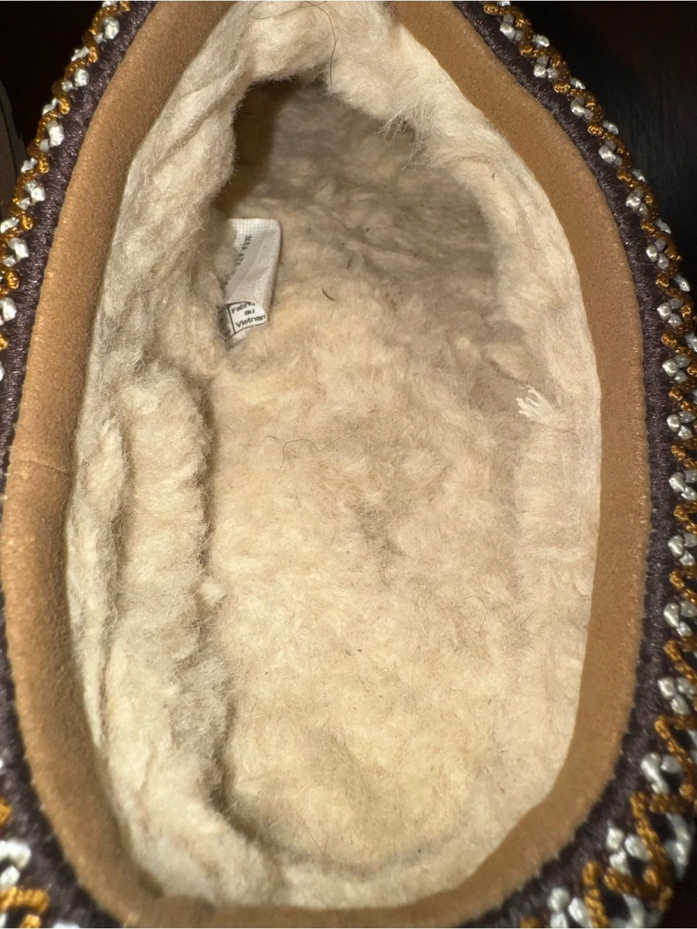 UGG Kids 1143776K TAZZ Slippers Unisex Shoes Size 3 Sand Tan